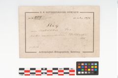 Etikett zu Keramikbecher (NHMW-PRAE-003517)